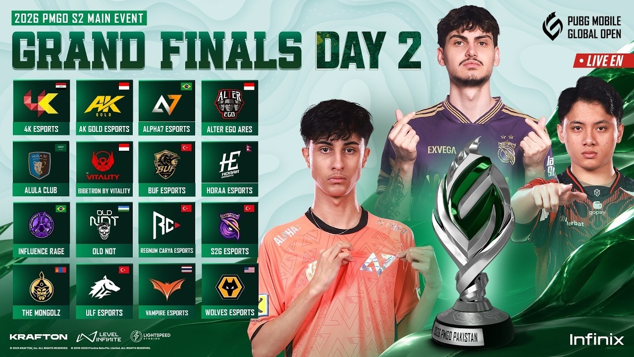 2026 PMGO S2 Main Event | Grand Finals Last Day