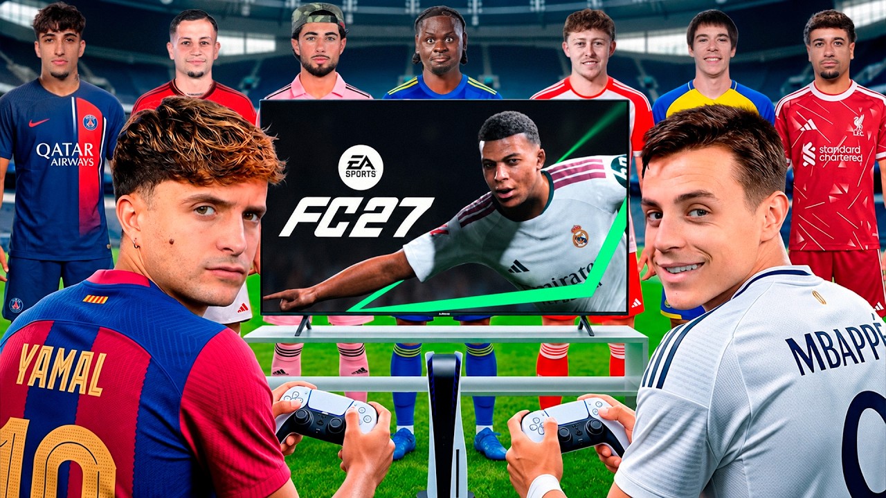 ORGANICÉ UN TORNEO DE FC 27 CON 10 YOUTUBERS