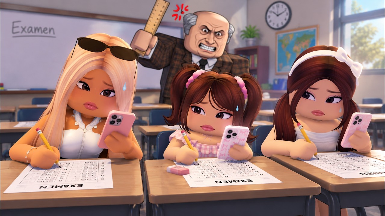 COPEA EN EL EXAMEN SIN SER ATRAPADO- ROBLOX