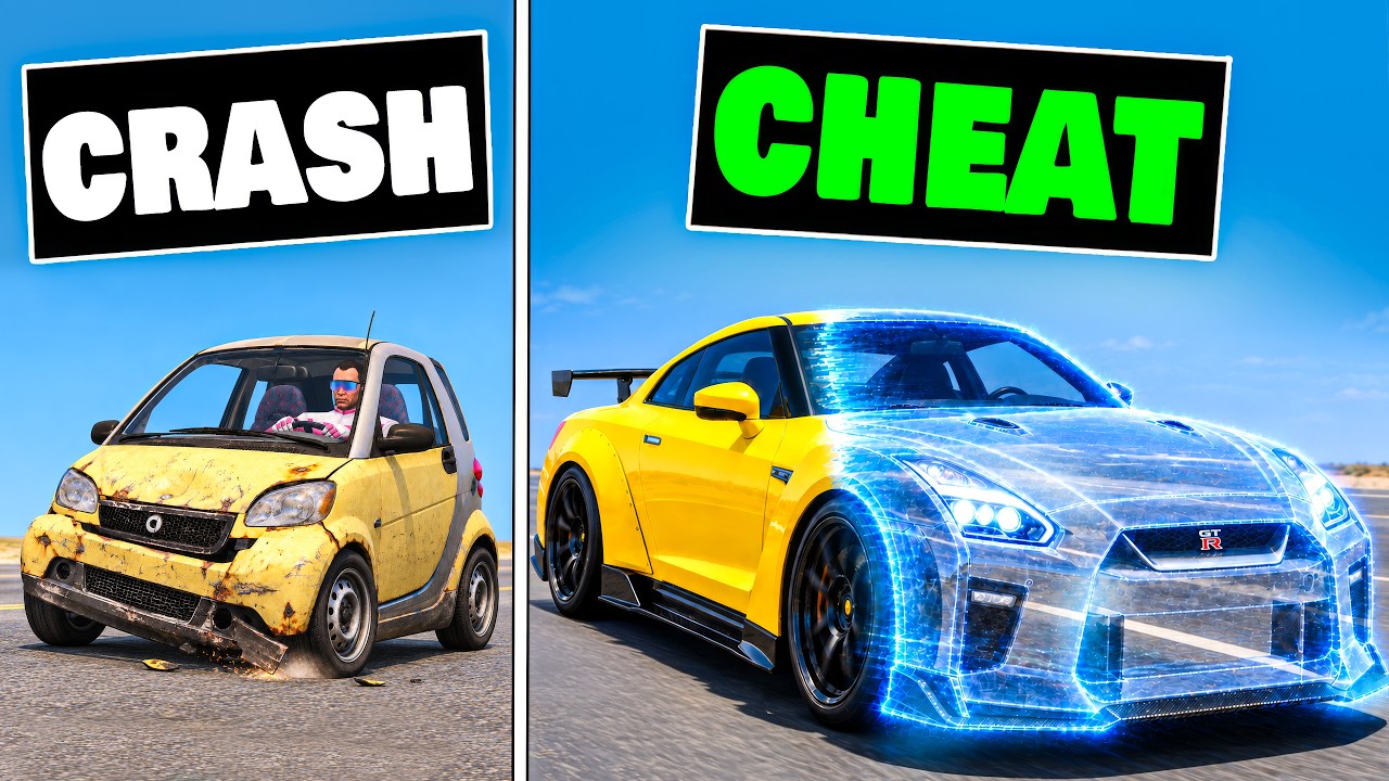 Every Time I Crash, My Car Gets a New Cheat in GTA 5