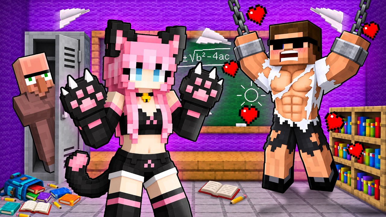 KIDNAPPED By a CAT GIRL in Minecraft!