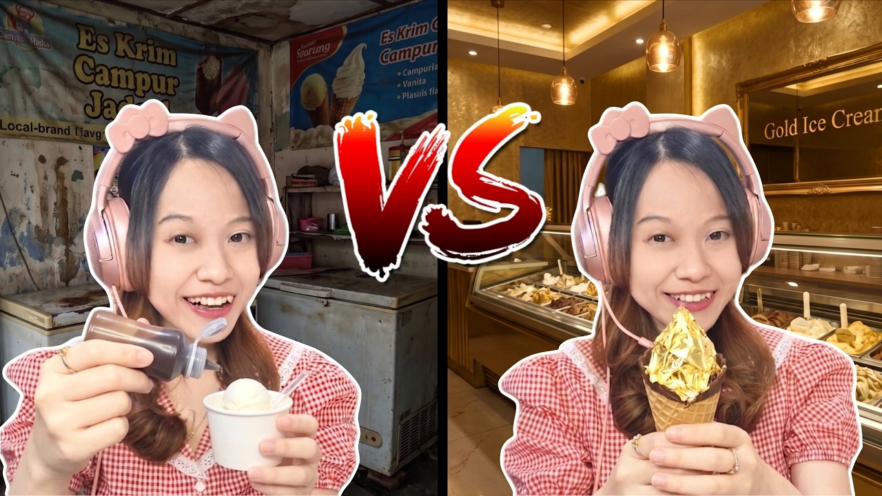 Es Krim Murah VS Mahal!