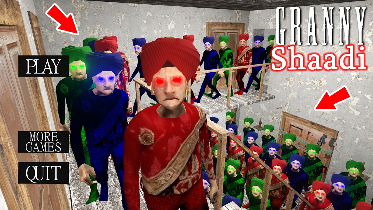 Playing as Granny vs Grandpa's Shaadi Army !! Gameplay Animation (p.35)