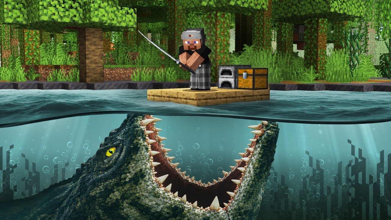 Sobreviví Perdido en el Amazonas Realista en Minecraft