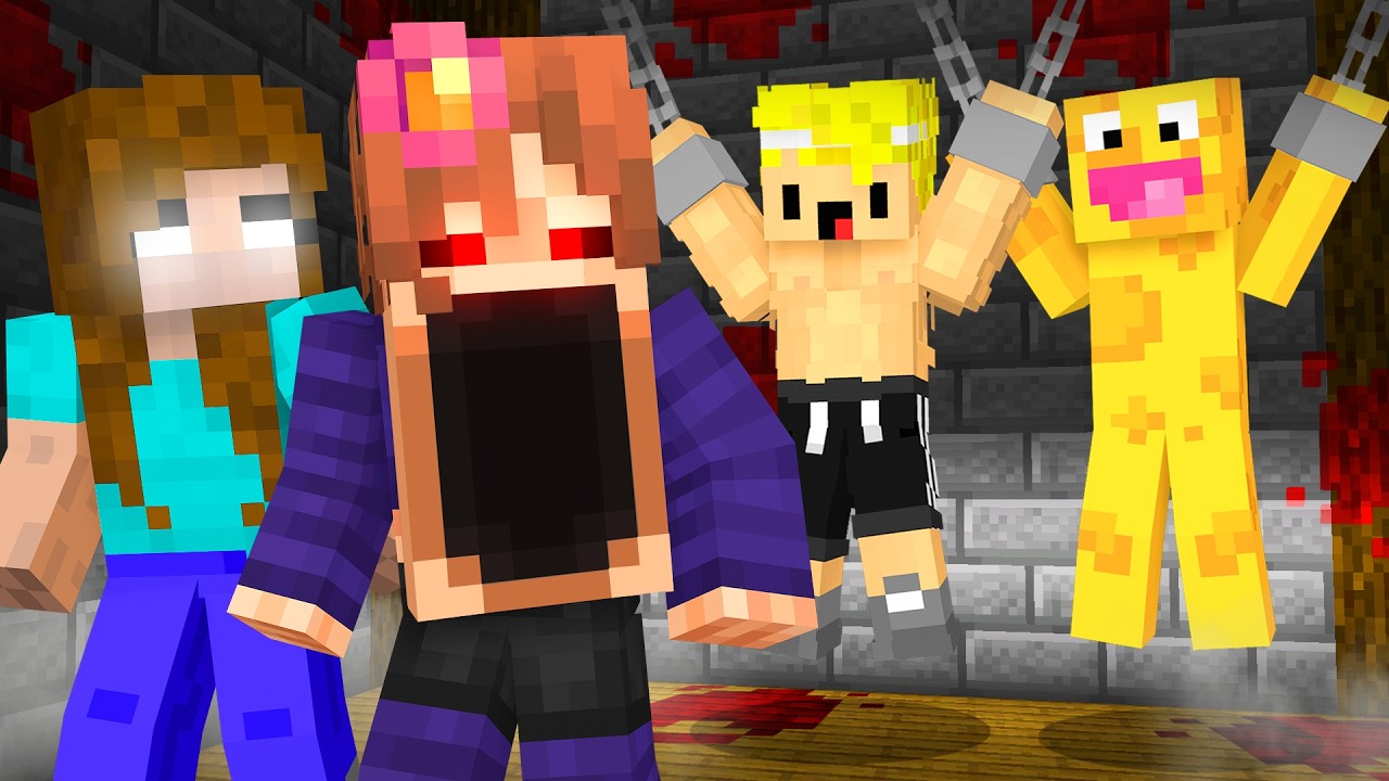 Fui SECUESTRADO por CHICAS MALDITAS en Minecraft...