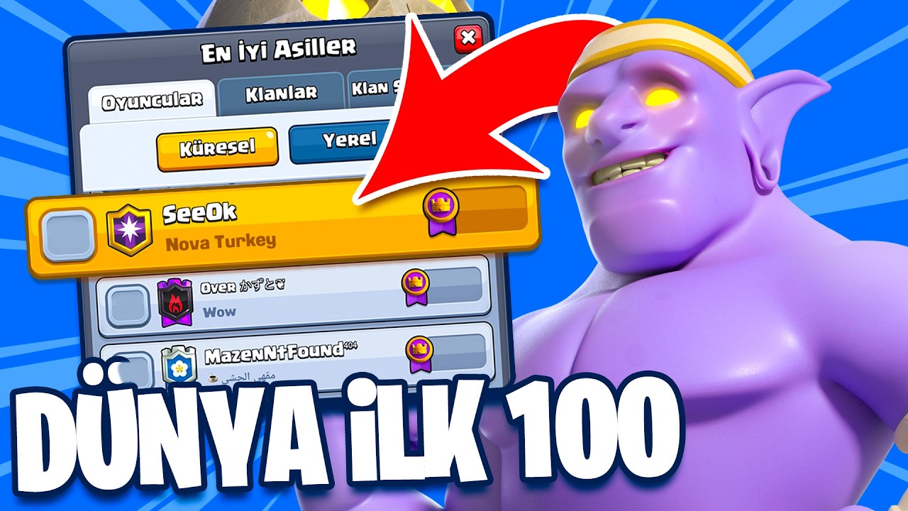 İLK 100'DEKİ YERİMİ KORUMAYA ÇALIŞTIM!