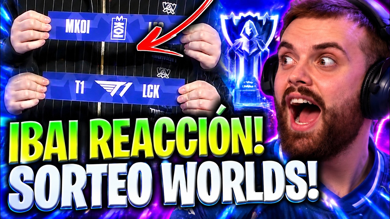 IBAI REACCIONA AL SORTEO DEL MUNDIAL!😱 IBAI REACCIÓN SORTEO WORLDS 2026