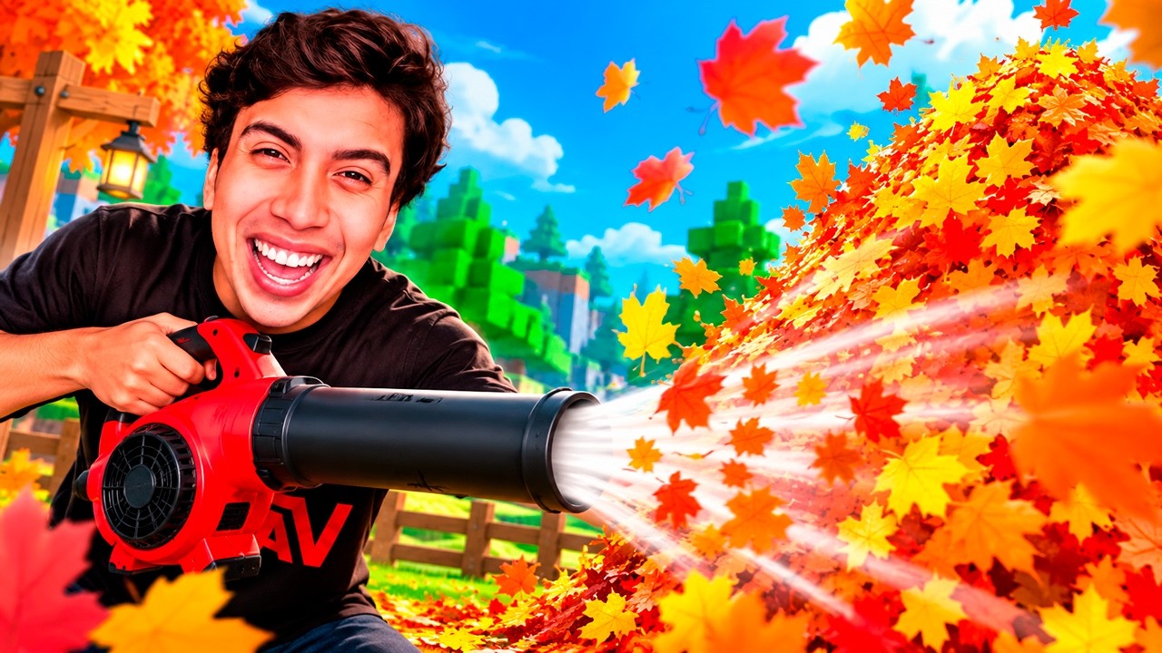 RECOGE LAS HOJAS EN ROBLOX!🍁