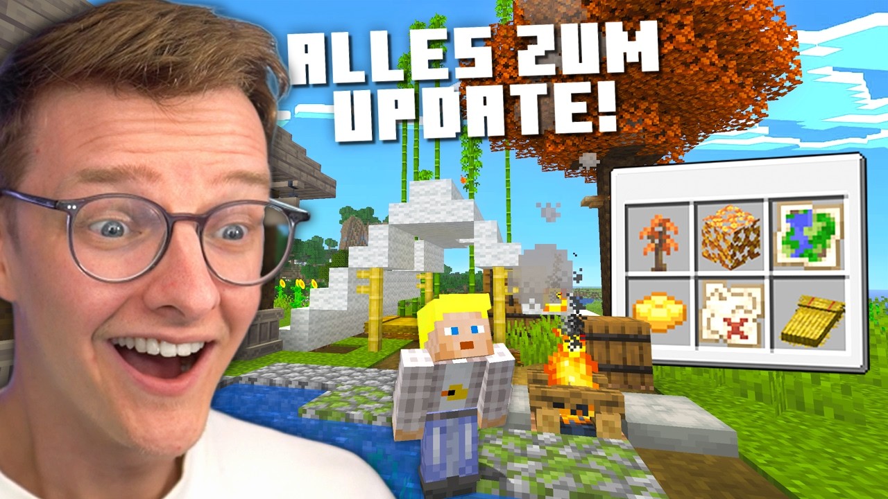 ALLE INFOS ZUM NEUEN MINECRAFT UPDATE! 😍