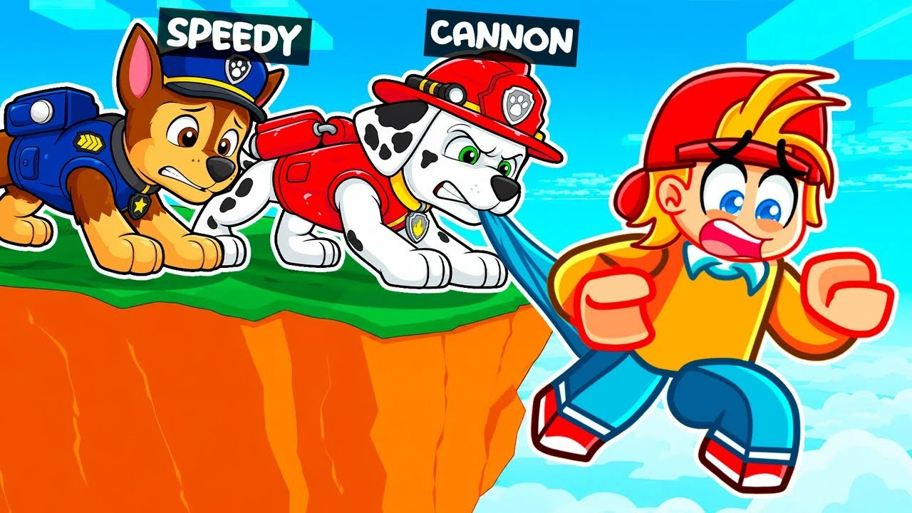 Me Convertí en PAW PATROL para AYUDAR a Mi Amigo en Roblox BROOKHAVEN!