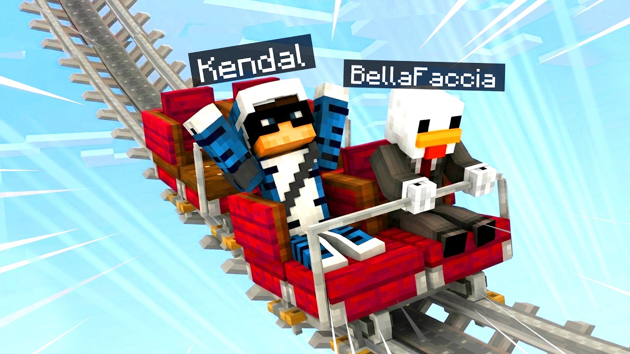 HO COSTRUITO UN "PARCO GIOCHI" FUNZIONANTE SU MINECRAFT