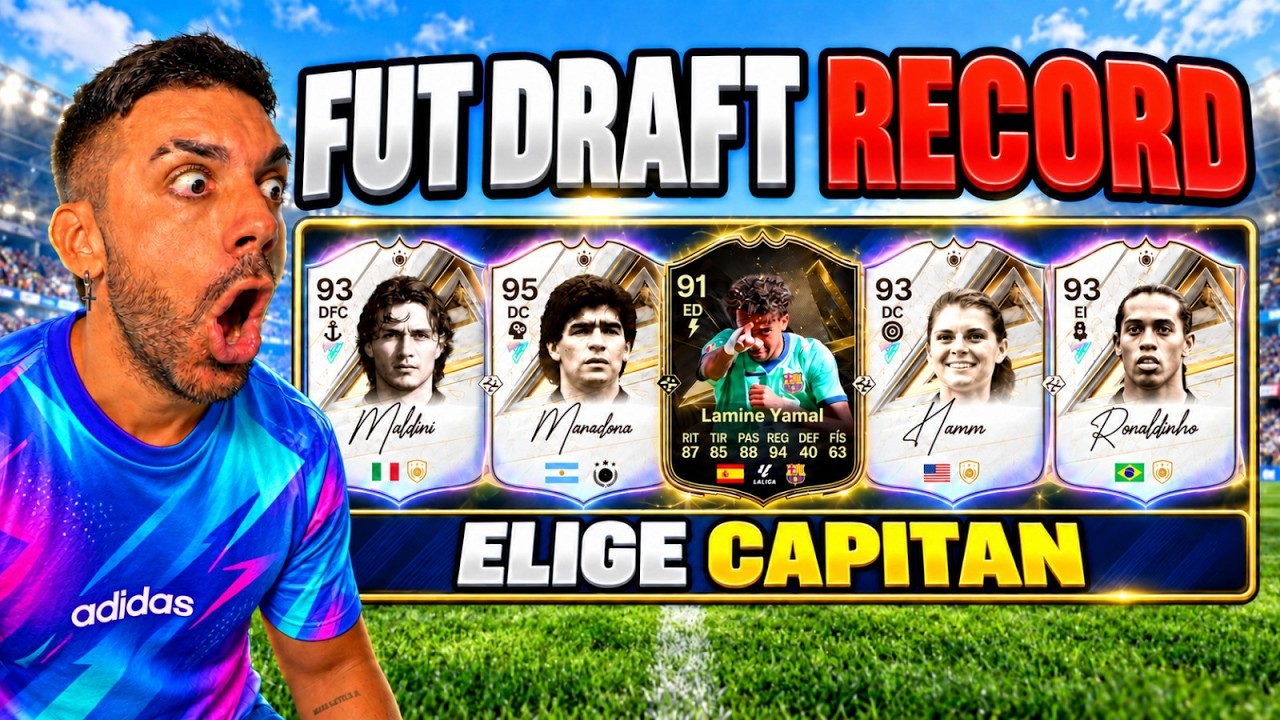 PRIMER FUT DRAFT RECORD DEL MUNDO DE FC 27 !!! DjMaRiiO