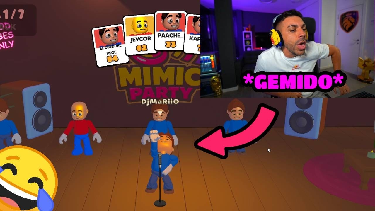 DjMaRiiO JUEGA MIMIC PARTY😂