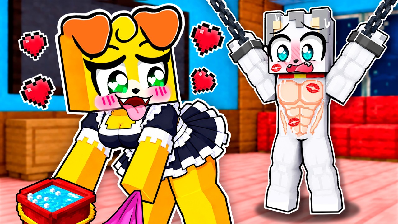 Una CHICA SIRVIENTA se ENAMORÓ de MÍ en Minecraft! 😍🔥