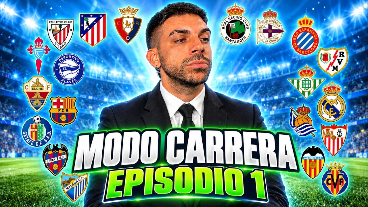 EMPIEZO MODO CARRERA 100% REALISTA de FC 27 con ESTE EQUIPO | EPISODIO 1 - DjMaRiiO