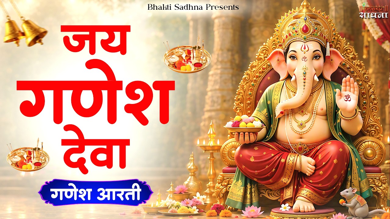 गणेश जी की आरती Ganesh Ji Ki Aarti - जय गणेश जय गणेश देवा Jai Ganesh Jai Ganesh Deva | Ganpati Aart