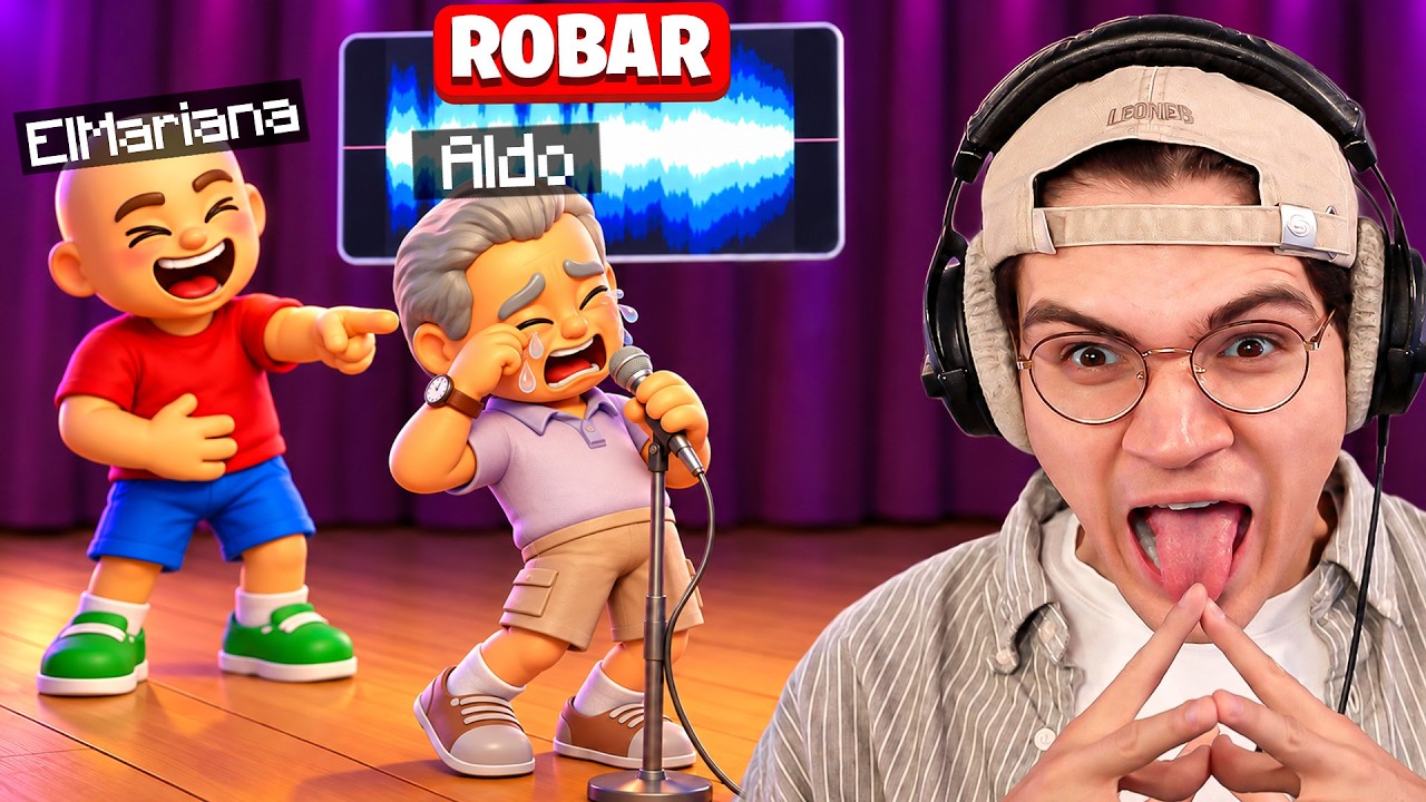 LE ROBÉ SU IMITACIÓN Y GANÉ 😂 | MIMIC PARTY