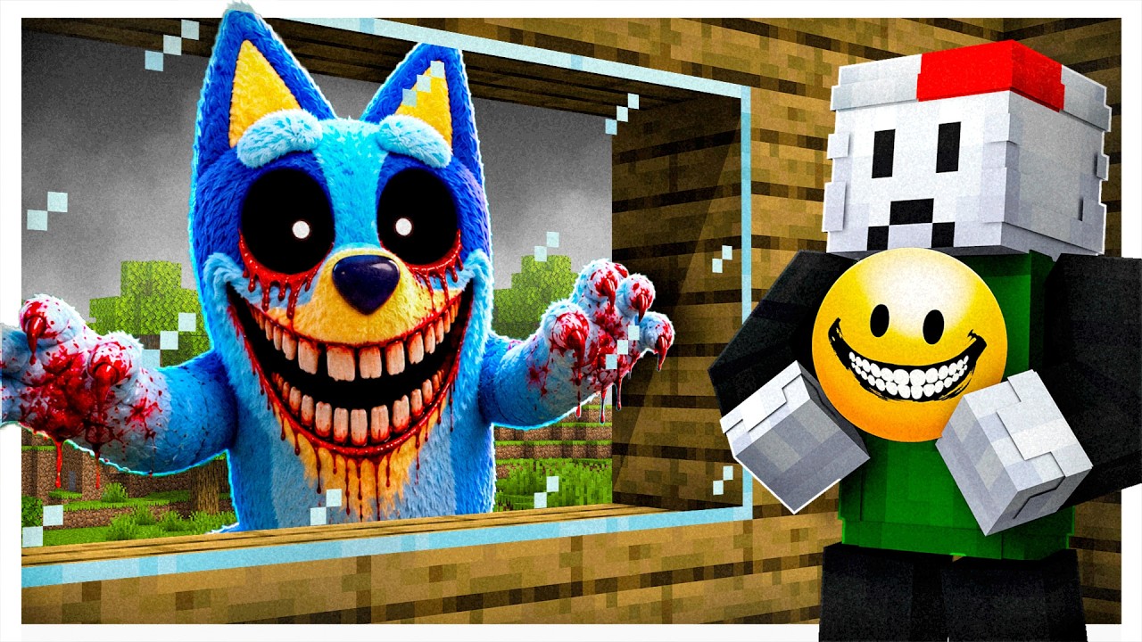 Sobrevivi A Bluey Maldita Con Verity En Minecraft / Chavo.EXE Mod