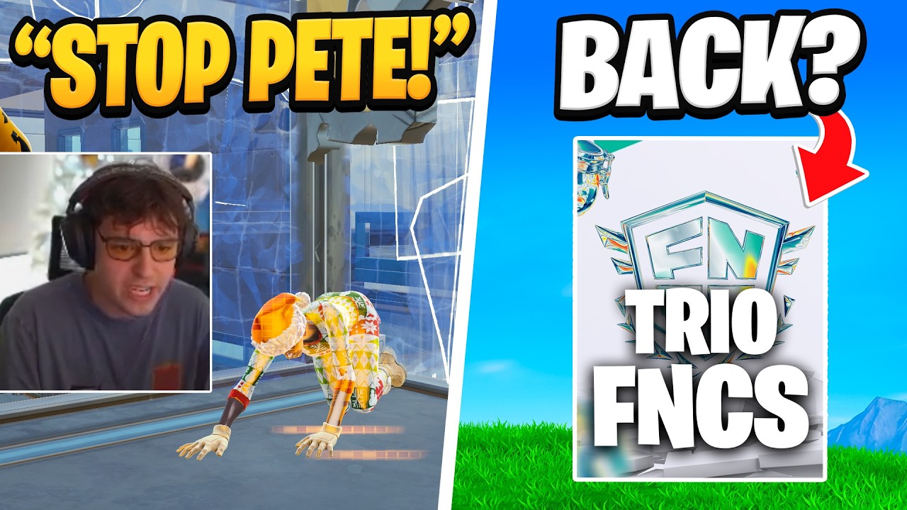Trio FNCS is BACK? | Peterbot did WHAT to Clix?