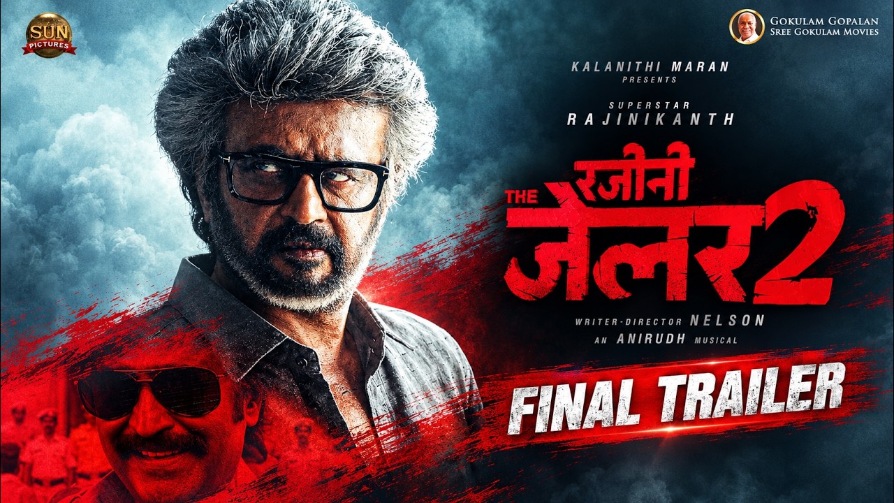 RAJINI THE JAILER 2 Hindi Trailer (NEW) | Superstar Rajinikanth | Nelson | Anirudh | In Cinemas Now