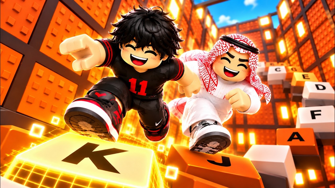 روبلوكس لكن وجه السطلة علمته يلعب ماب الكيبورد في تحديث الهالوين !!؟😨😱