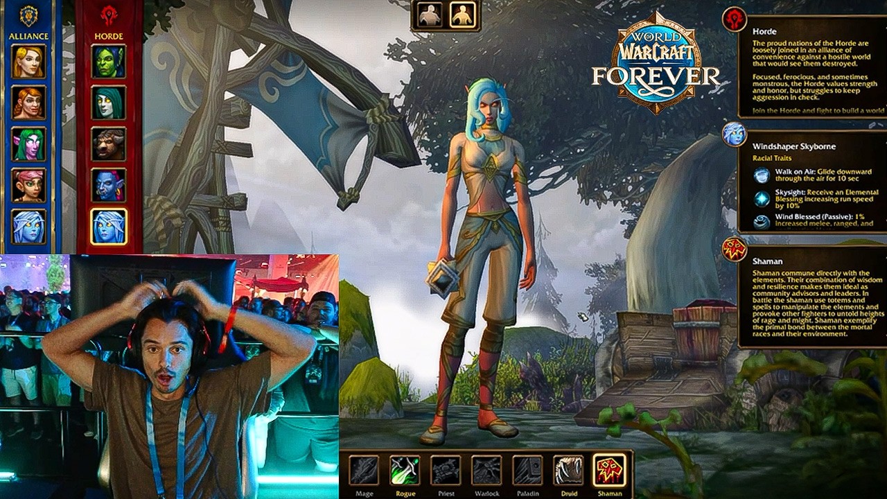 Xaryu’s First Time ACTUALLY Playing WoW Forever