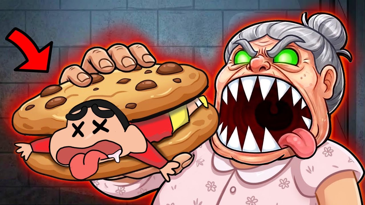 Run From Evil Cookie Eater Grandma! 💀