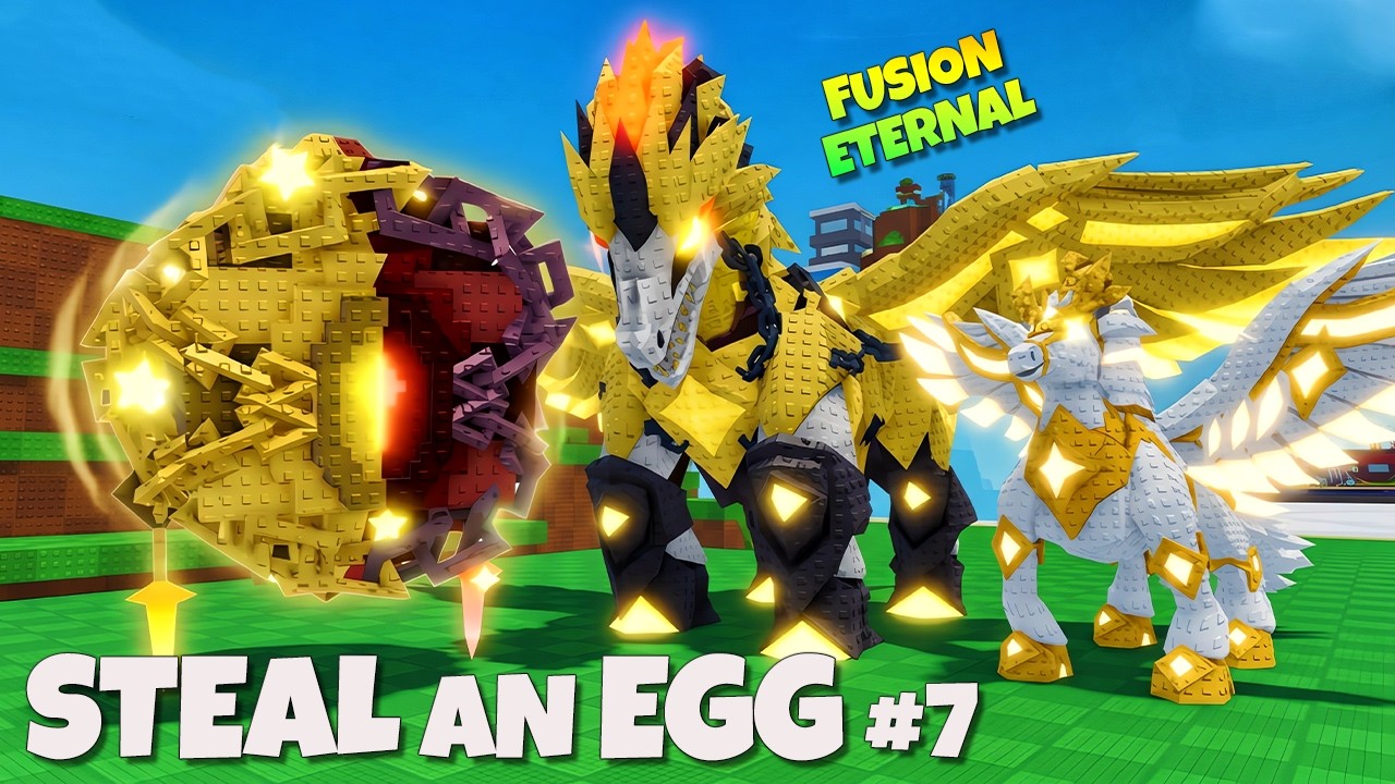 SECRET!! Fusion Pegasus Jadi EQUINOX Eternal di Tempat Rahasia Update Terbaru 😇🐎👿 | Steal an Egg