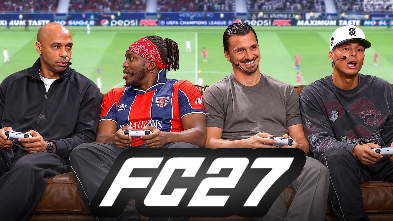 Marlon & Zlatan VS Thierry Henry & KSI EA FC27!