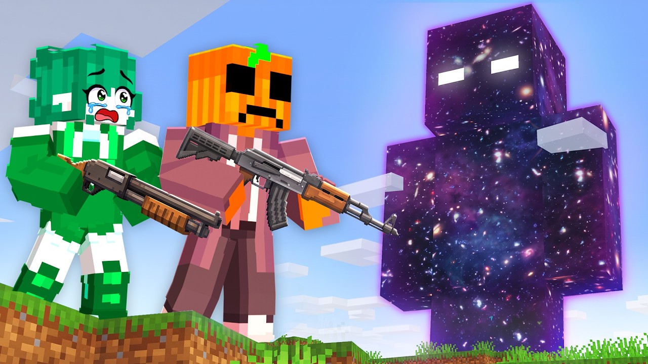 Usé ARMAS OP para MATAR DIOSES con Mis AMIGOS en Minecraft
