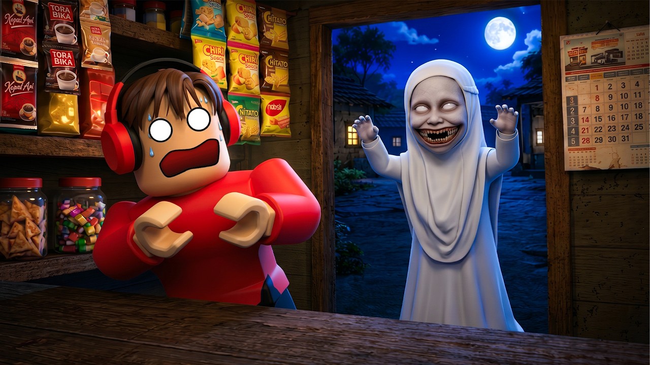 Yuta Mio Jaga Warung Di Jam 3 Malam Yang Beli Anomali Hantu TITUT! | ROBLOX