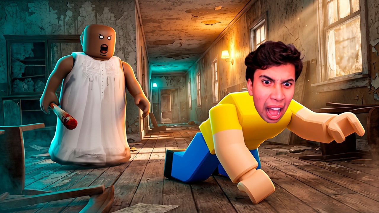 VENCIENDO A GRANNY PERO EN ROBLOX!👵🏻