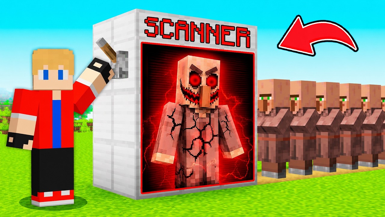 CRIEI UM SCANNER PRA ENCONTRAR O VILLAGER DO MAL