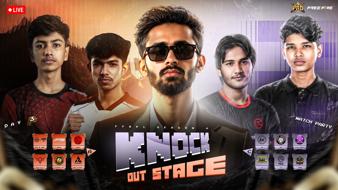 DECIDING DAY OF TOP18 FFBPL S4 🔴LIVE