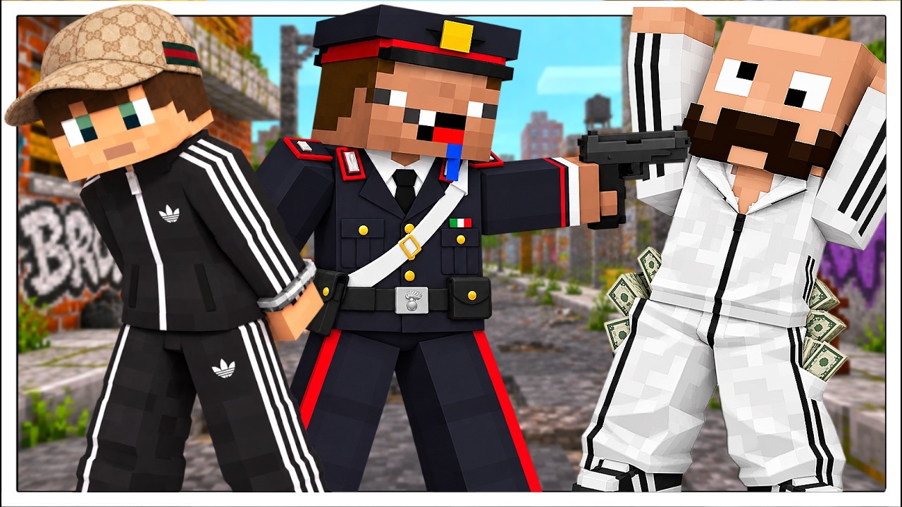 CARABINIERI CONTRO MARANZA! - Minecraft ITA