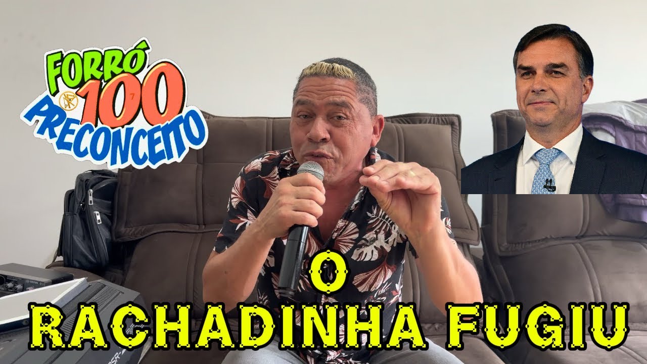 O RACHADINHA FUGIU (CLIPE OFICIAL) FORRÓ 100 PRECONCEITO 2026