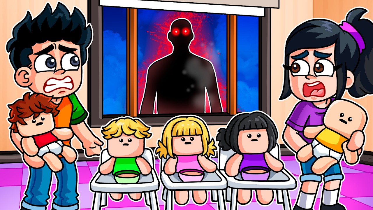 7 DÍAS CUIDANDO BEBÉS DE LAS ANOMALÍAS con mi novia adri sf en roblox | jondres gc
