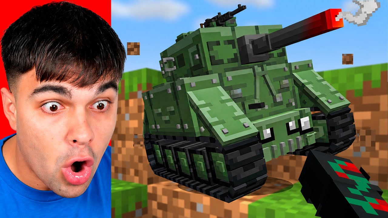 Minecraft pero los DROPS son GUERRA!