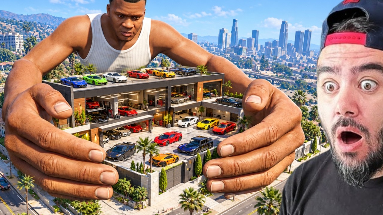 FRANKLIN BÜYÜK GARAJI YAKALADI - GTA 5 MODS