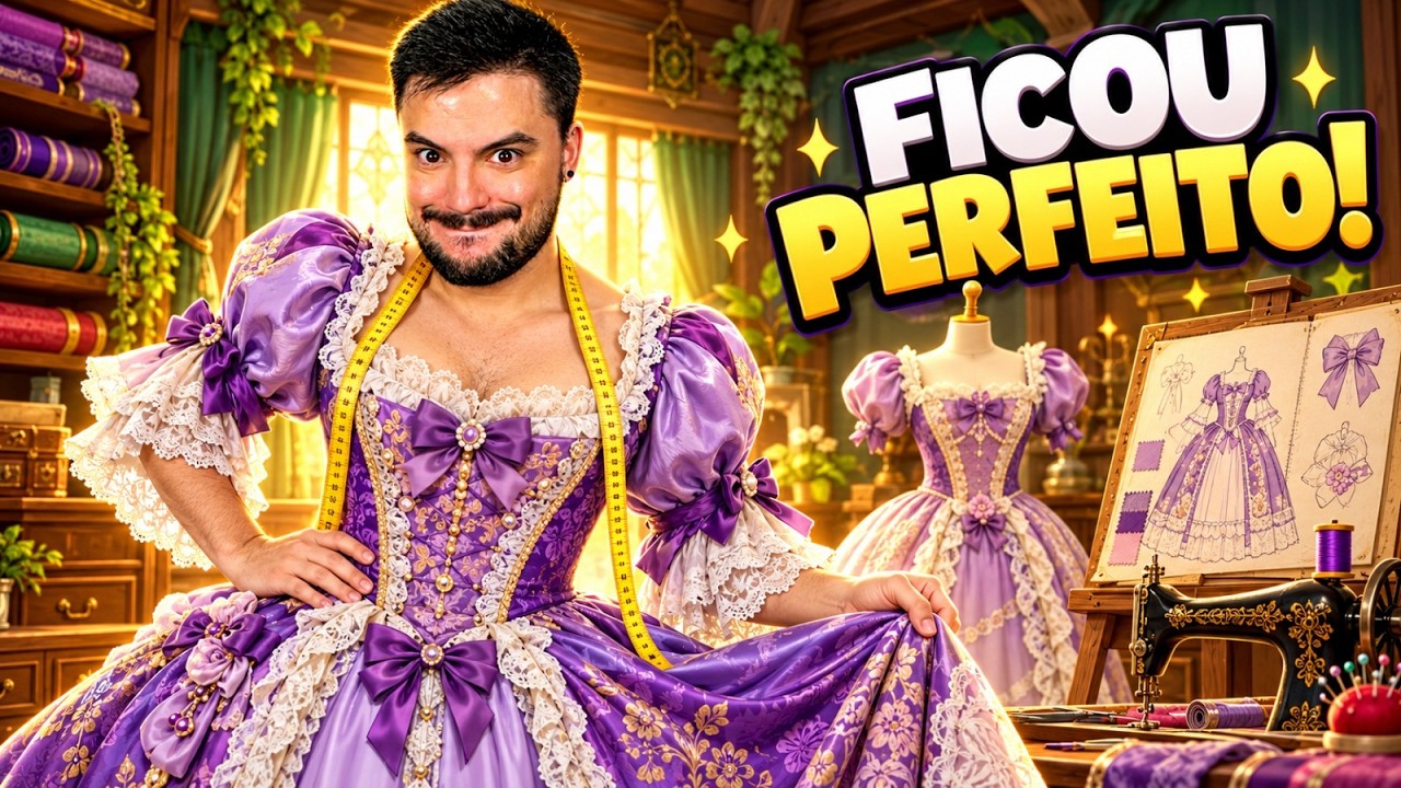 VIREI COSTUREIRA E QUE JOGO MARAVILHOSO! Dressmaker