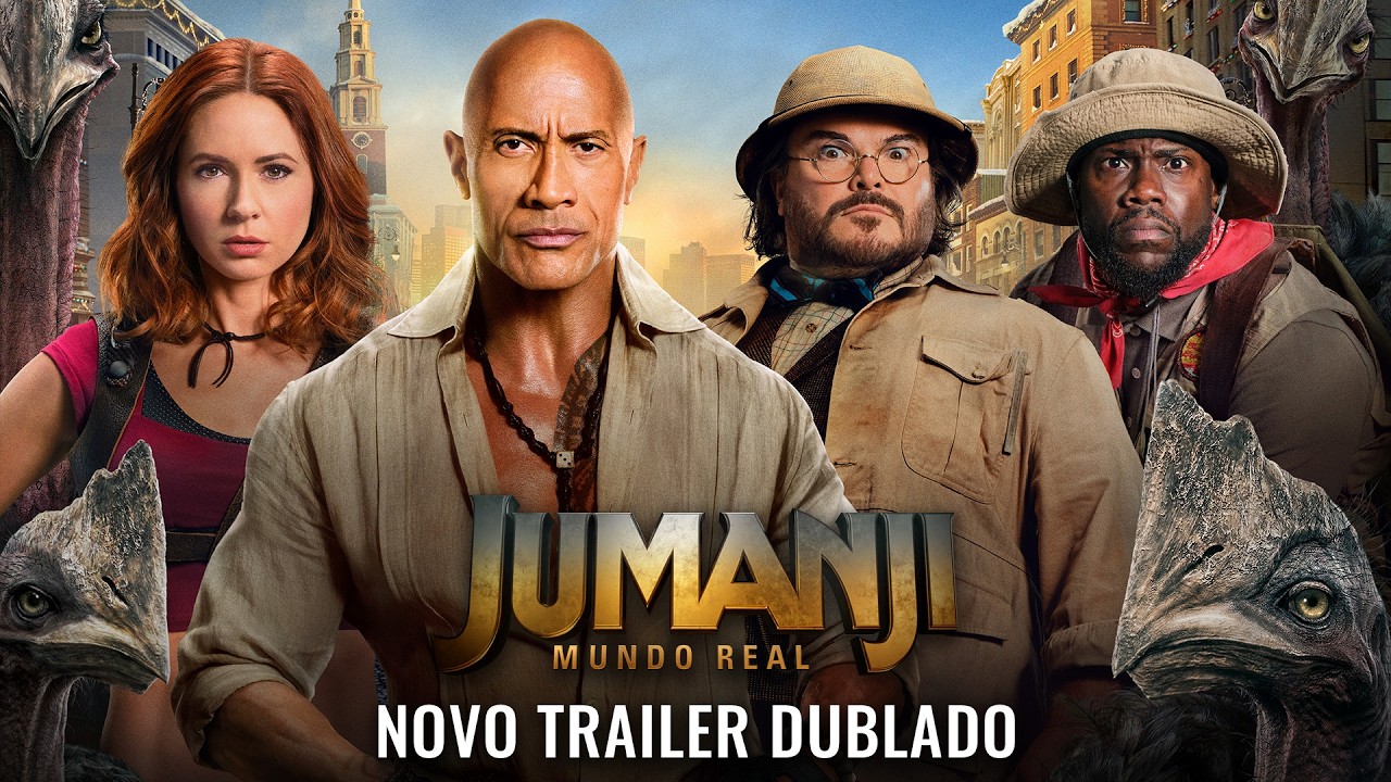 Jumanji: Mundo Real | Novo Trailer | Dublado