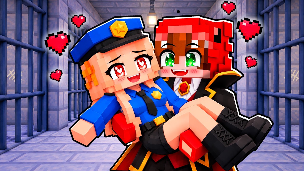 Me Convertí en VAMPIRO para ESCAPAR de la PRISIÓN DE CHICAS en Minecraft!