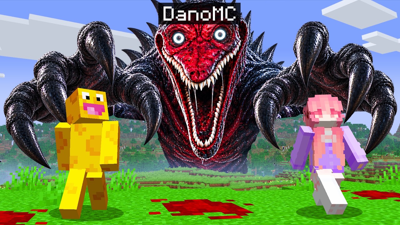 Me Convertí en GODZILLA para TROLLEAR a Mis Amigos en Minecraft