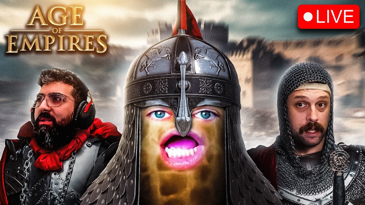 🔴LIVE | AGE OF EMPIRES | KONA X HABIBI X JOHN X GIMMICK | SPOOKY SEASON | OOOooOoooOOoO | #BUNGULATE