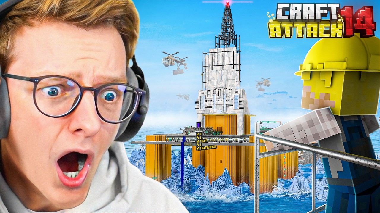 DAS WIRD MEIN XXL MAIN GEBÄUDE! 🤯 CRAFTATTACK 14 🔥