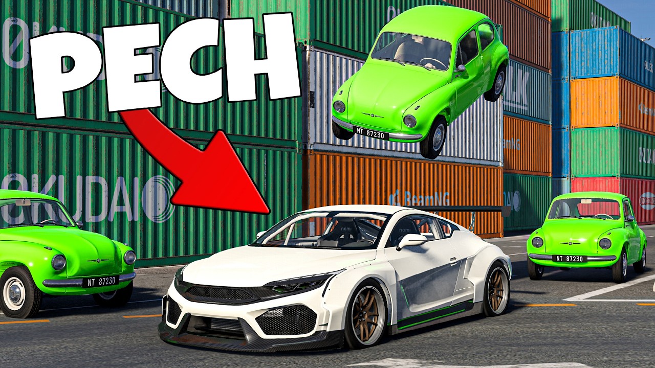 ❄️ MIAŁEM NAJWIĘKSZEGO PECHA NA ZOMBIE!? | BeamNG Drive |