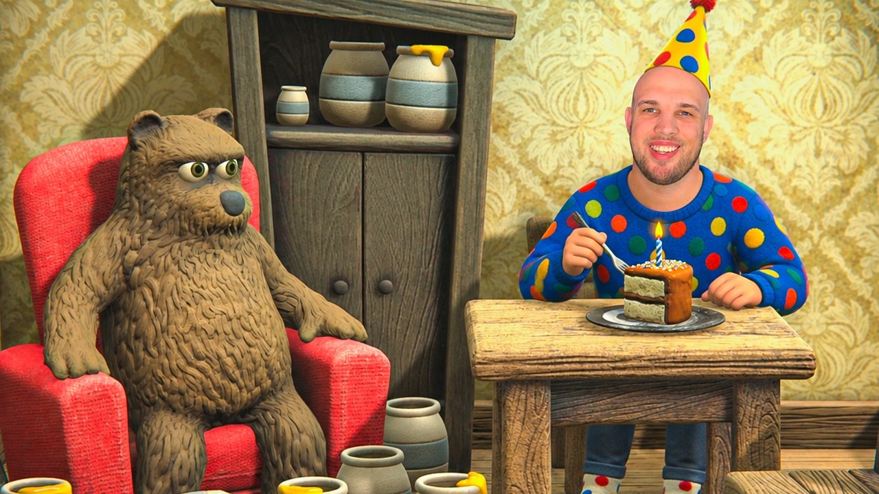 MEDO HOČE TORTO 🐻🍰 La Madriguera