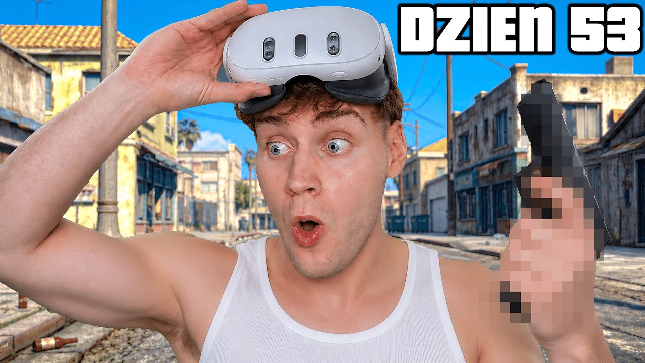 SPĘDZIŁEM 100 DNI W REALISTYCZNYM GTA !!!