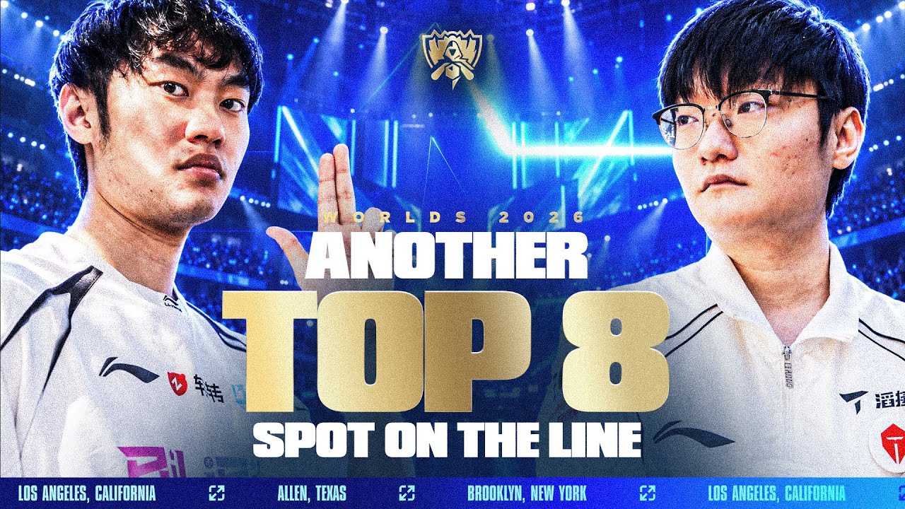 ANOTHER TOP 8 SPOT ON THE LINE - TES VS BLG - WORLDS 2026