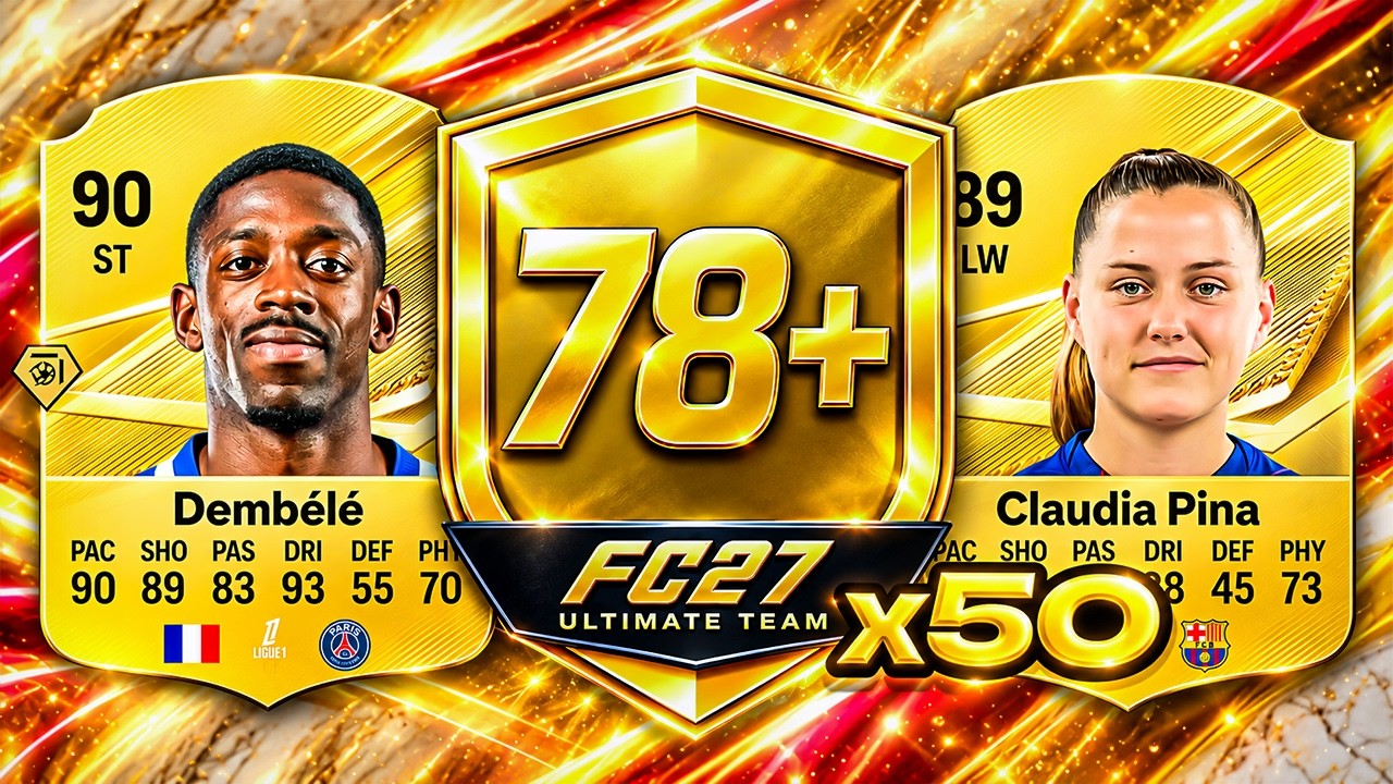 50x 78+ x2 PACKS ON MY ACCOUNT! 😱 FC 27 Ultimate Team